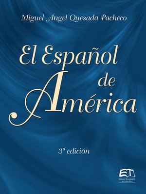 cover image of El Español de América